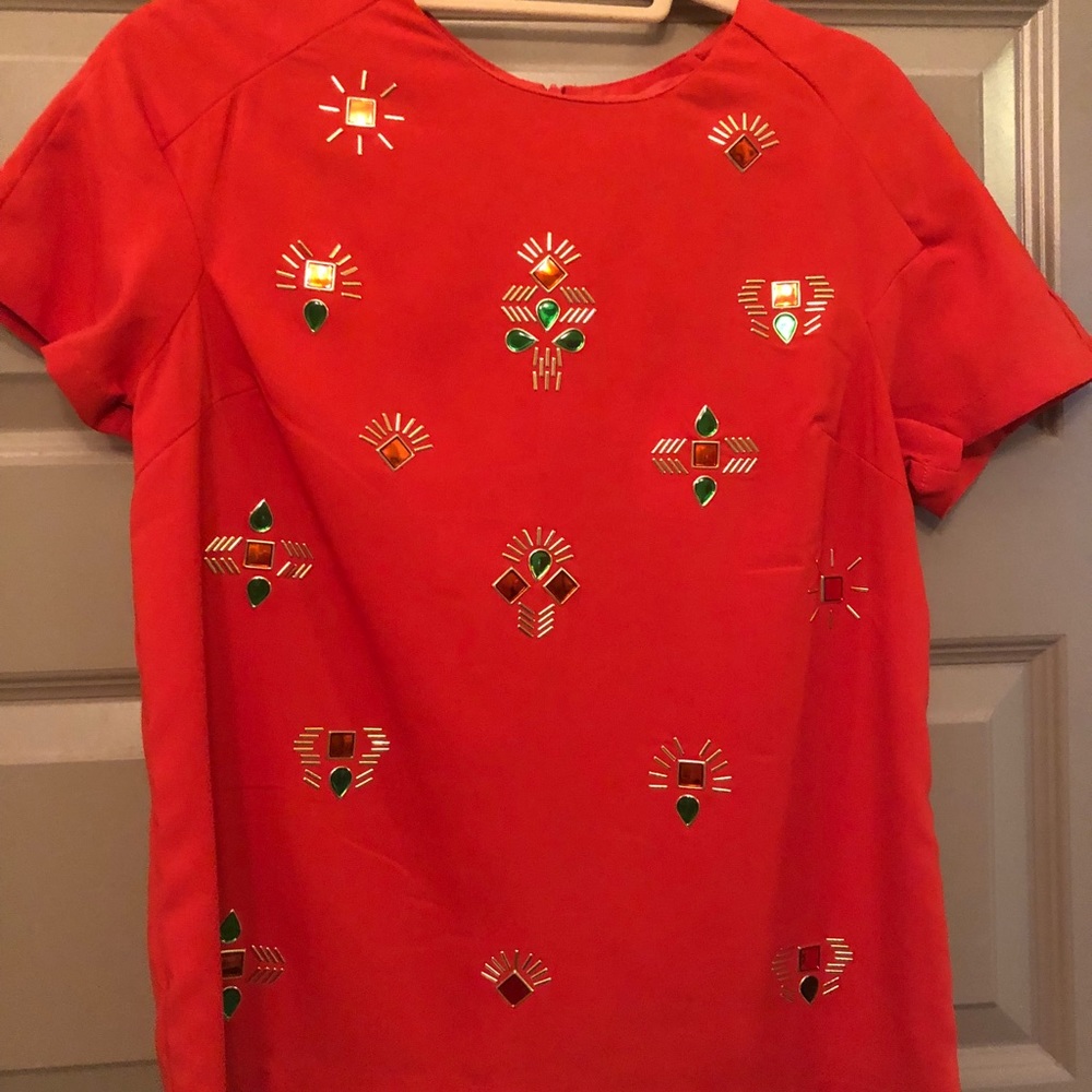 Short sleeved blouse